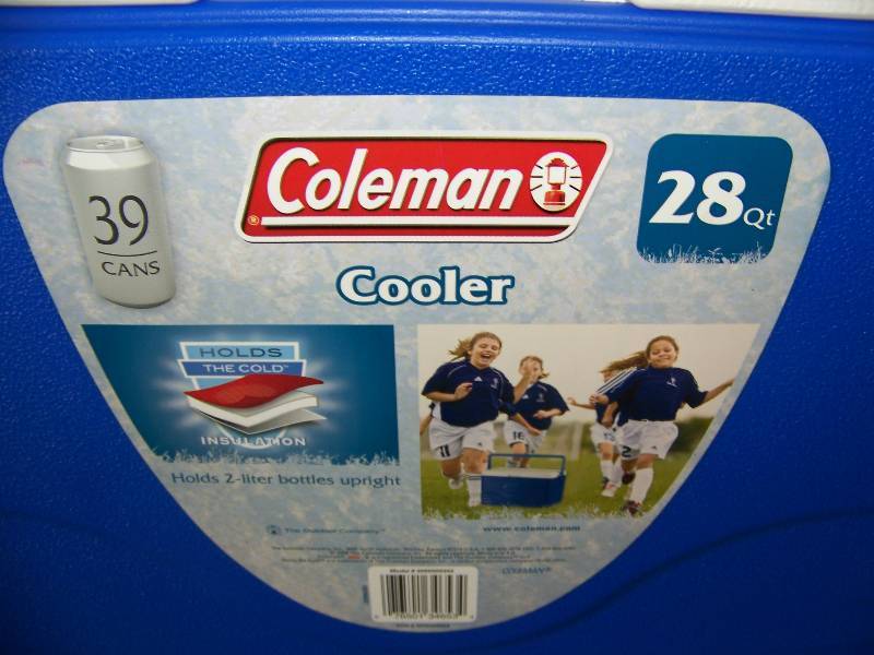 lot 26 image: Coleman, 28-Quart Cooler
