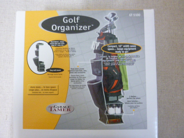 lot 33 image: New Garage Tamer Golf Organizer