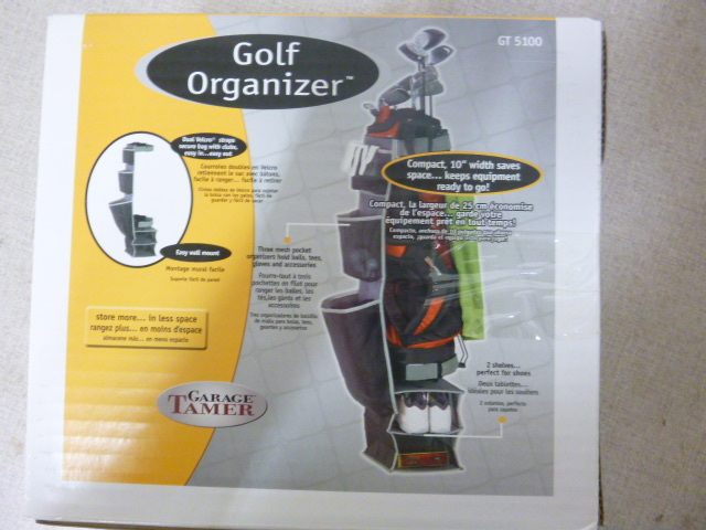 lot 34 image: New Garage Tamer Golf Organizer