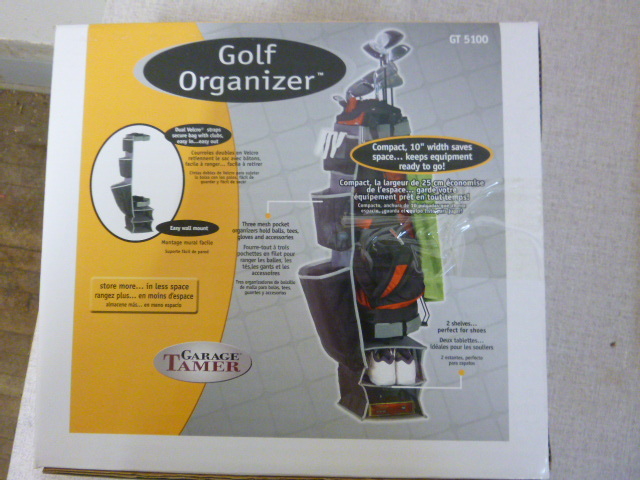 lot 35 image: New Garage Tamer Golf Organizer