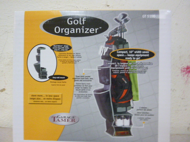 lot 37 image: New Garage Tamer Golf Organizer