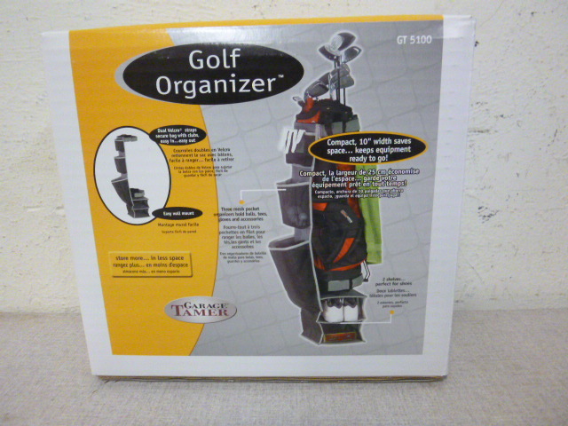 lot 38 image: New Garage Tamer Golf Organizer