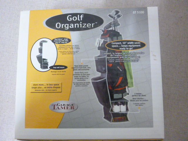 lot 40 image: New Garage Tamer Golf Organizer