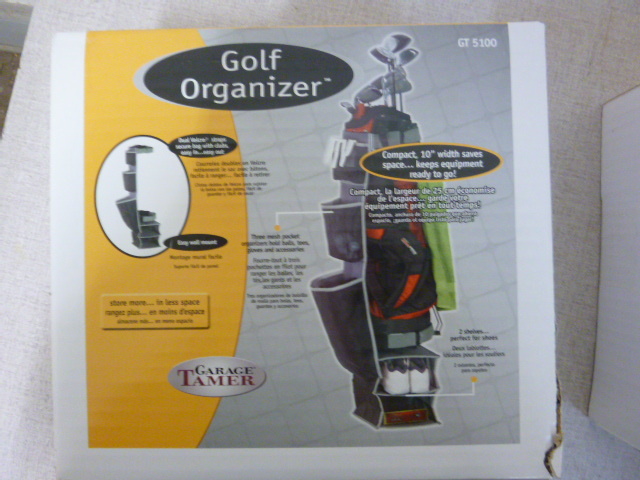 lot 41 image: New Garage Tamer Golf Organizer