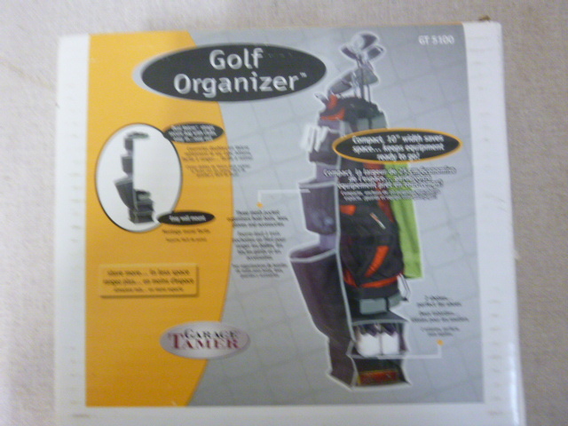 lot 43 image: New Garage Tamer Golf Organizer