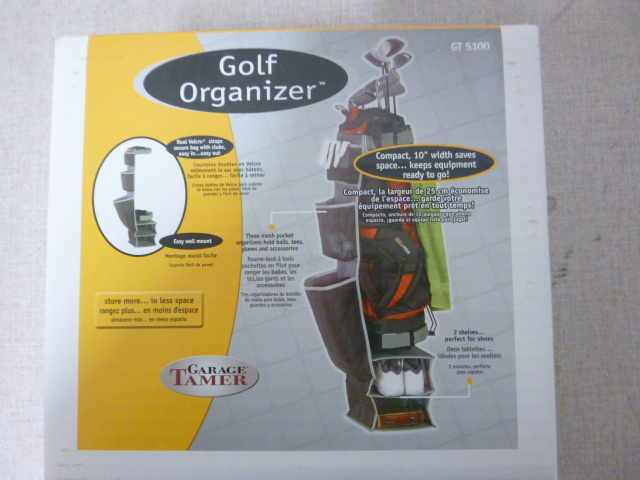 lot 44 image: New Garage Tamer Golf Organizer