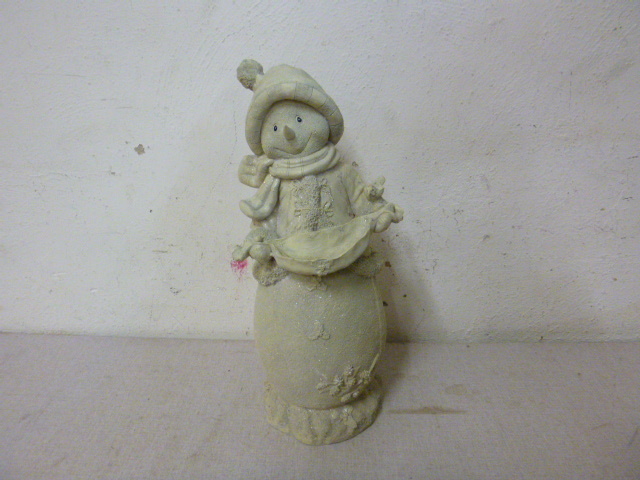 lot 80 image: Snowman Figurines