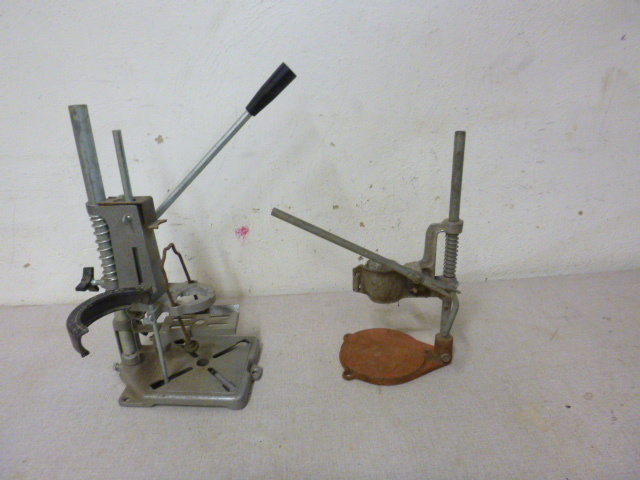 lot 113 image: 2 Hand Drill Presses