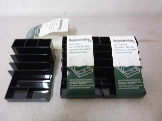 lot 125 image: 3 New Desk Organizers