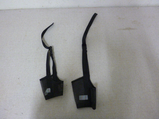 lot 173 image: 2 Dog Muzzles