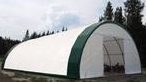 lot 37 image: 85 Foot Fabric Building With Roll Up Doors