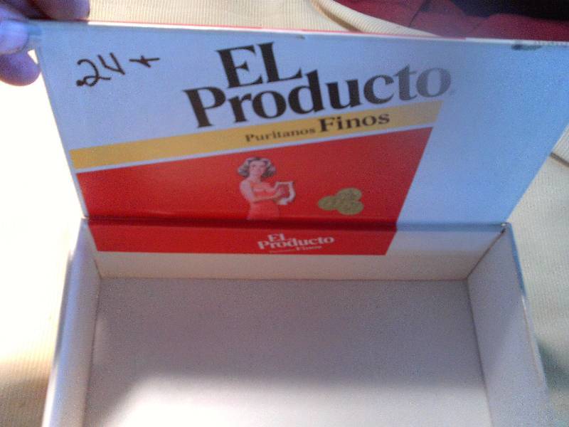 COLLECTIBLE EL PRODUCTO CIGAR BOX