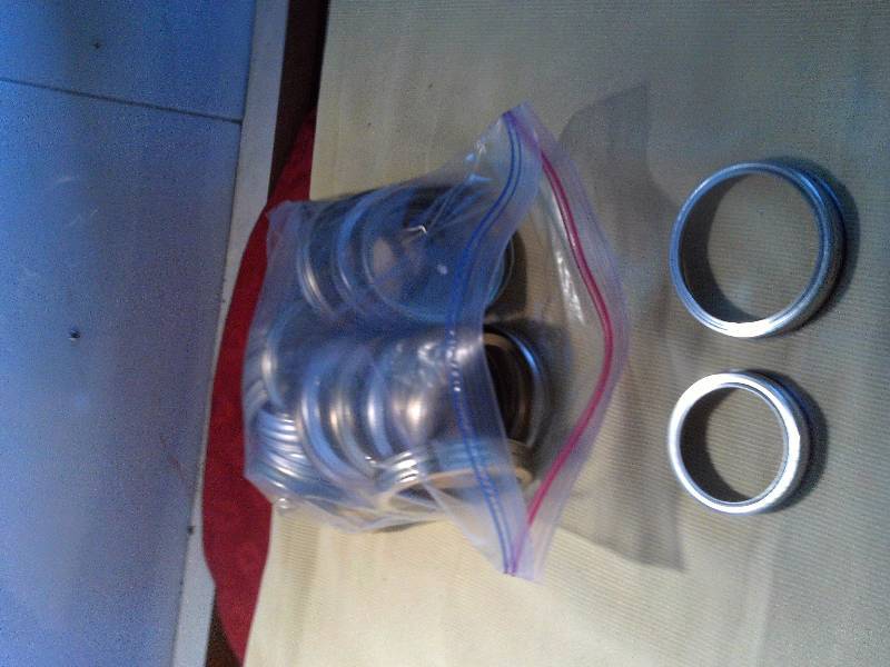 BAG OF CANNING RINGS