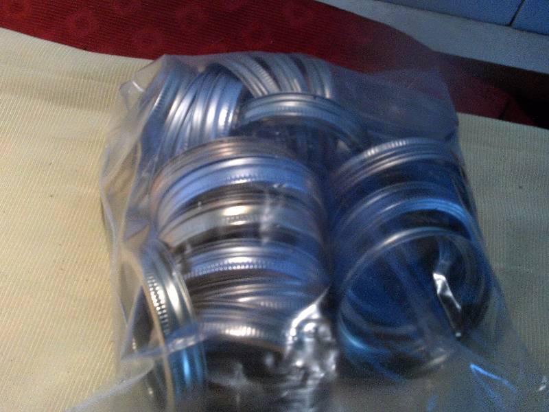 BAG OF CANNING RINGS