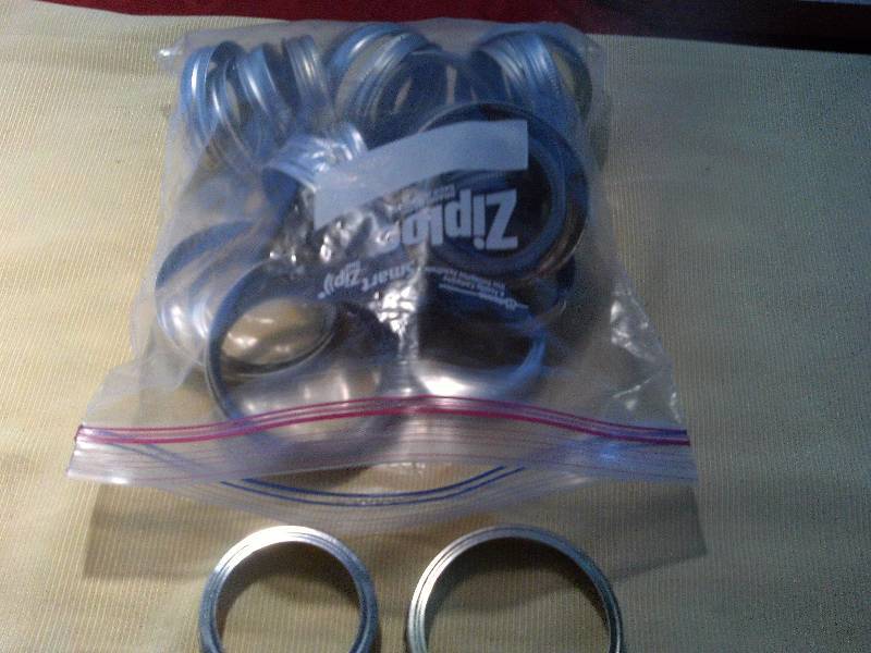 BAG OF CANNING RINGS