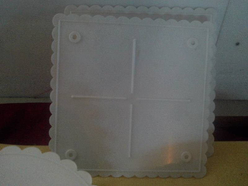 12 CAKE PEDISTAL FLATS