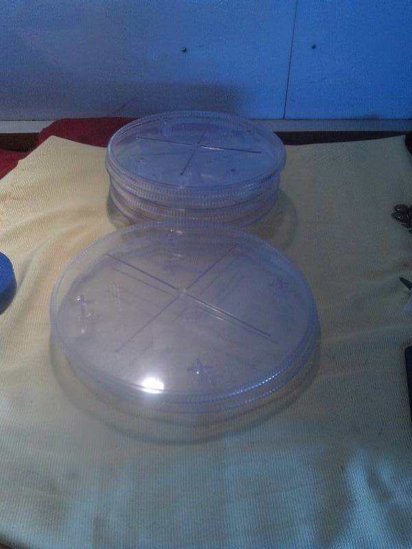 6 CAKE FLATS FOR PILLERS