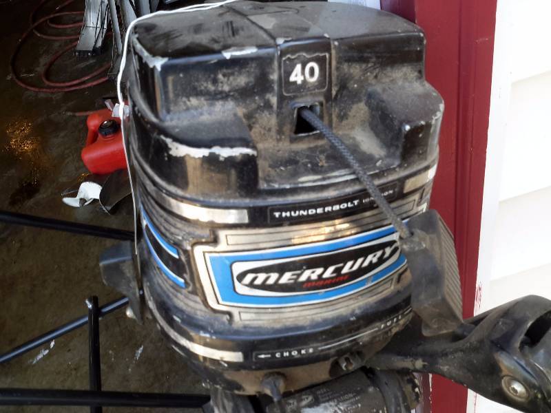 4 H.P. Mercury Outboard Motor..
