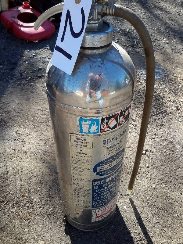 REDI JET Stainless Steel Fire Extinguisher