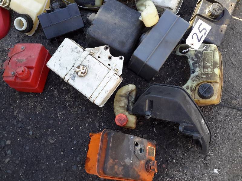 Large lot of Lawnmower Gas Tanks