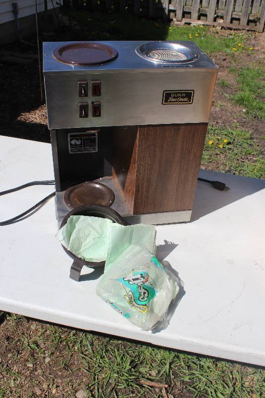 Bunn VPR Stainless Steel Commercial 12-Cup Pour-Over Coffee Maker