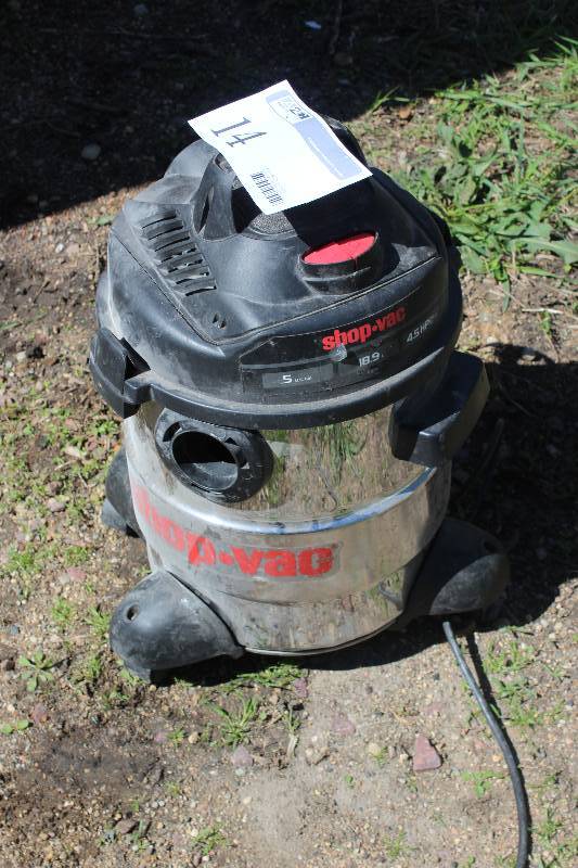 Shop Vac Stainless Steel 5-gallon 4.5hp Wet Dry Vac