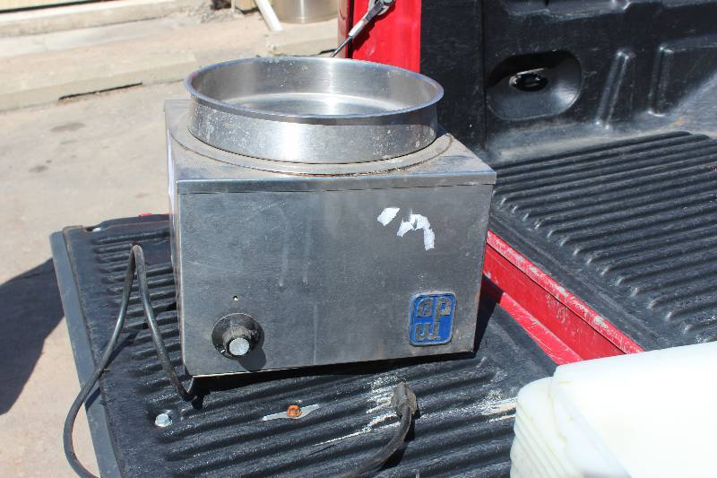 APW Wyott Stainless Steel Commercial Drop In Soup Well