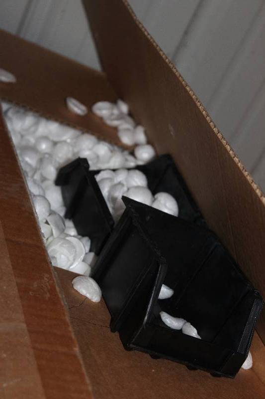 lot 13 image: Lot of (3) Boxes of Individual Box Shelving