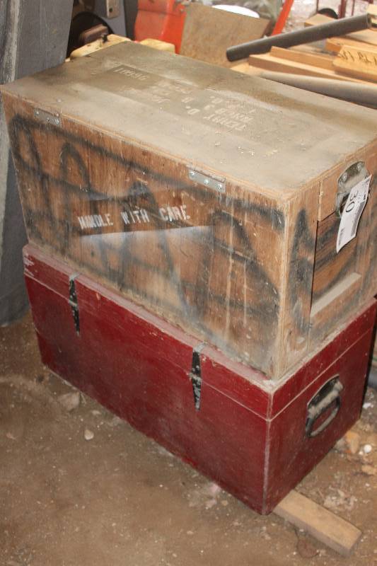 lot 30 image: Lot of (2) Trunks
