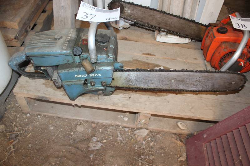 lot 37 image: Homelite Direct Drive Chainsaw