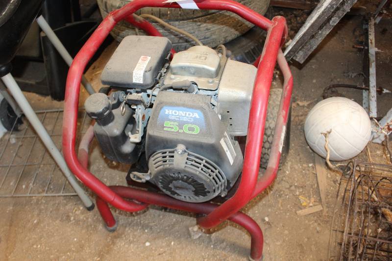 lot 51 image: Honda GC160 Pressure Washer 5hp Engine