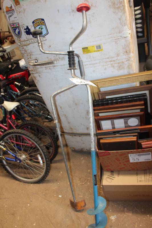 lot 56 image: Lot of (2) Ice Augers