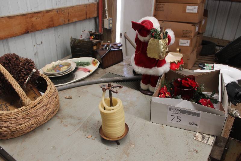 lot 75 image: Contents Including Home Decorations