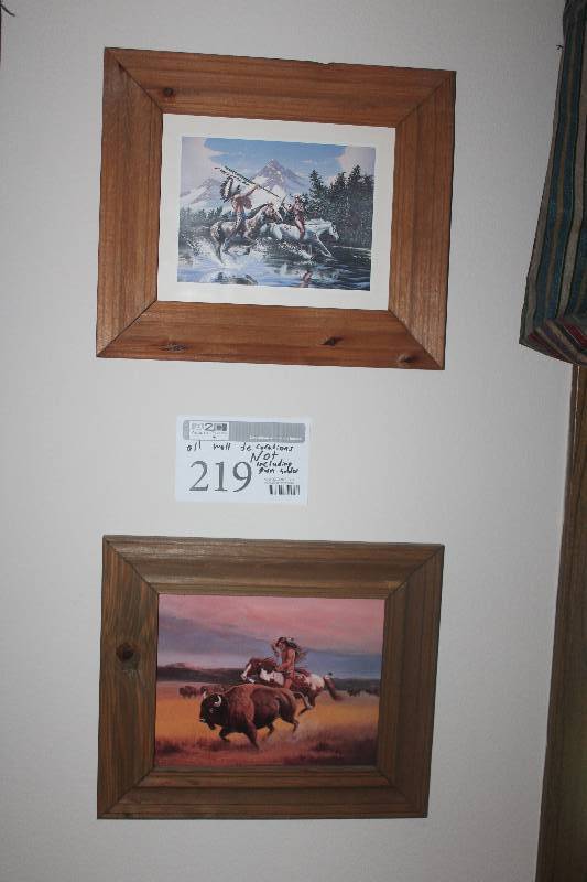 lot 219 image: All Wall Decorations Except Gun Rack