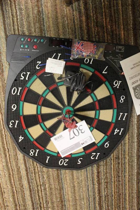 lot 307 image: Halex Tournament 4000 Electronic Dartboard