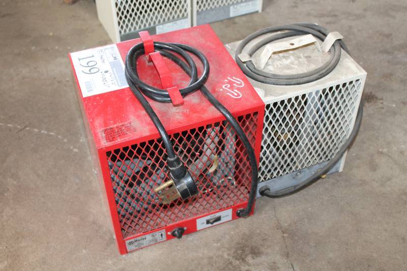 lot 199 image: Lot of (2) Heaters Including Marley Duellet