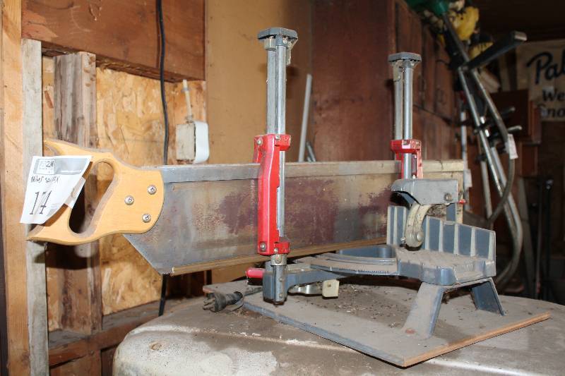 lot 174 image: Sears Craftsman Kromedge 2811pt Satin Cut Miter Saw