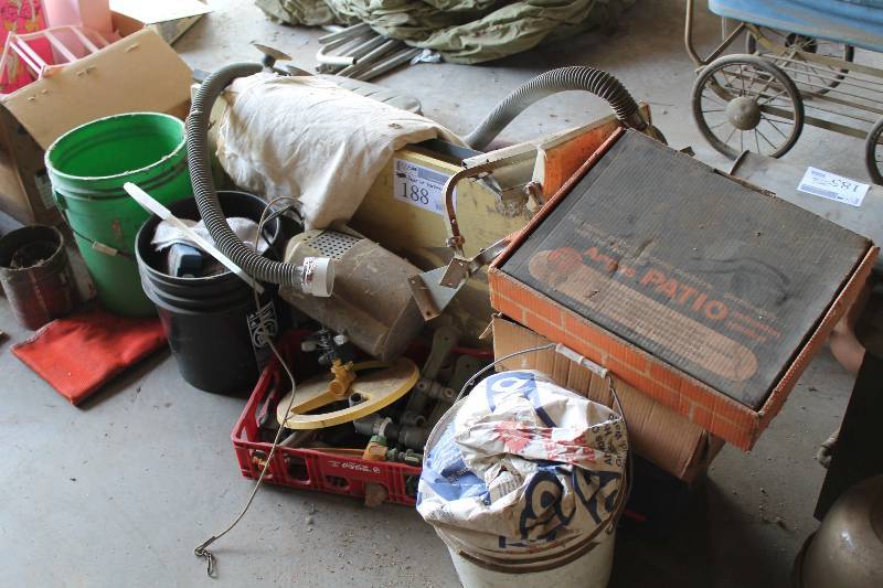 lot 188 image: Floor Lot Including Hardware Coleman Ice Packs