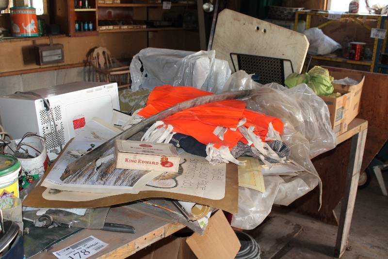 lot 178 image: Counter Top Lot Including Tools Lighting Airbrush Kits And More