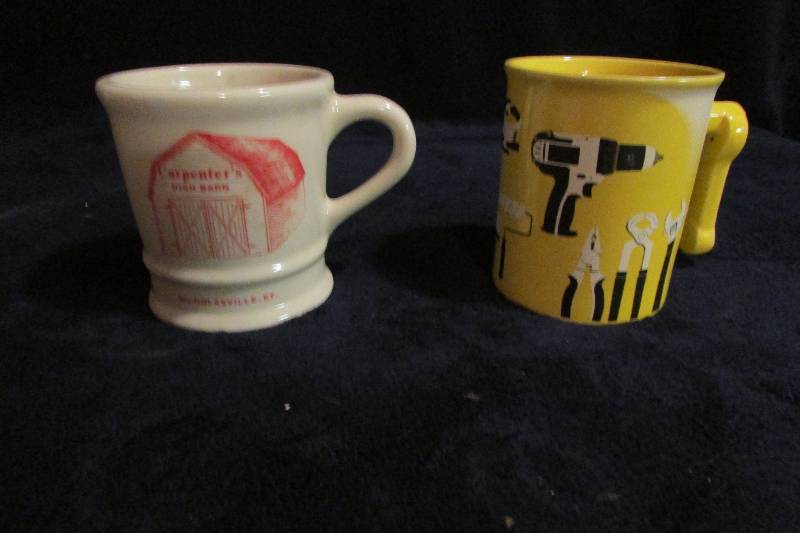 lot 47 image: Advertising Coffee Mugs