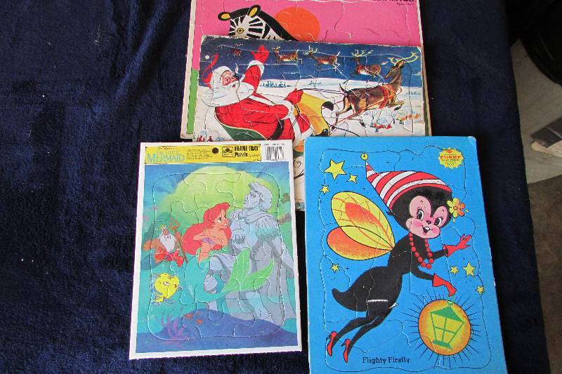 lot 73 image: 4 - Childrens Vintage Puzzles