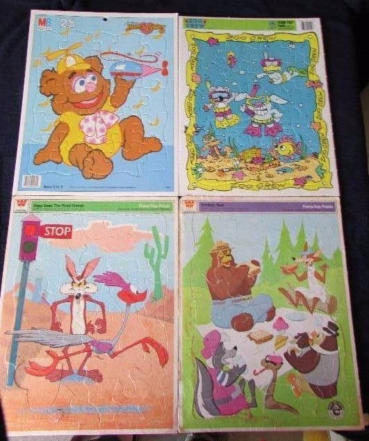 lot 74 image: 4 - Childrens Vintage Puzzles