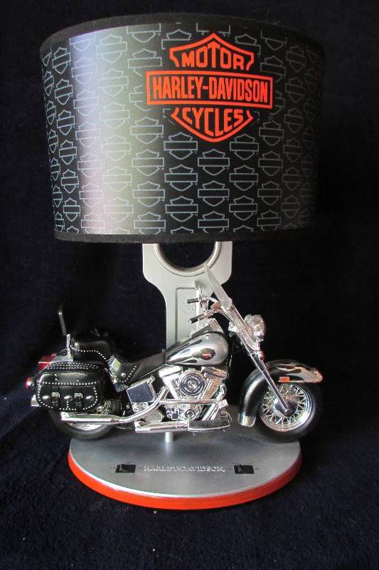 Harley Davidson Desk Lamp Mid Minnesota Auction 1 K Bid