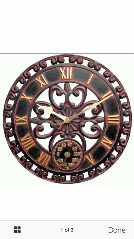 Acurite My Backyard Weather Open Frame 14 Analog Clock