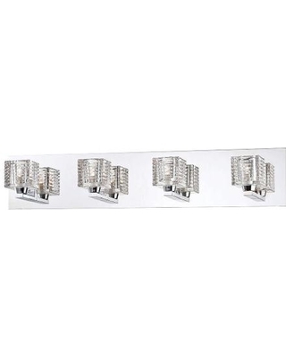 lot 88 image: Hampton Bay Bathroom Lighting Olivet 4-Light Chrome Bath Light 25724-HBU NEW
