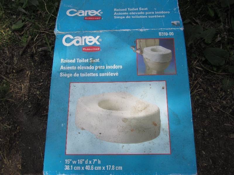 lot 108 image: Carex raised toilet seat ...