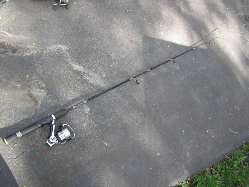 lot 141 image: Spinning reel on rod...