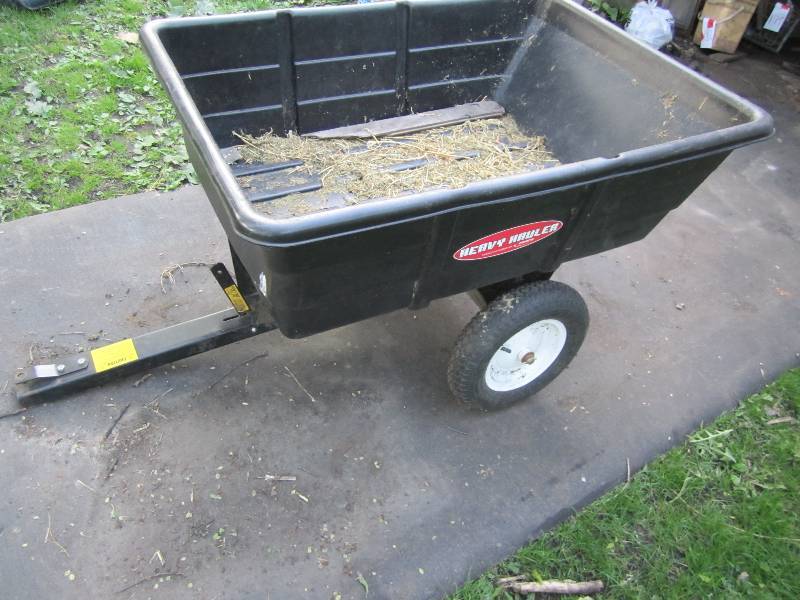 lot 193 image: Heavy Hauler metal frame plastic bu...
