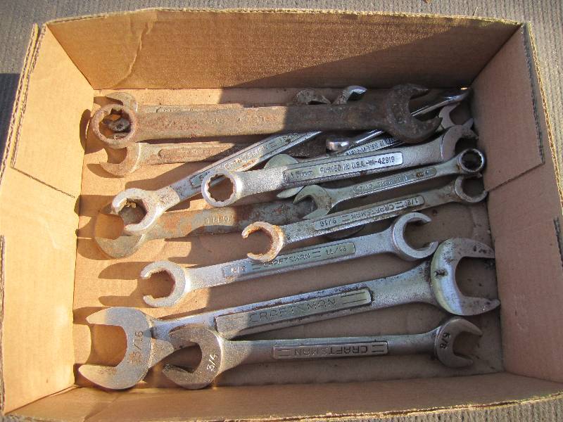 lot 230 image: Lot of open end wrenches...