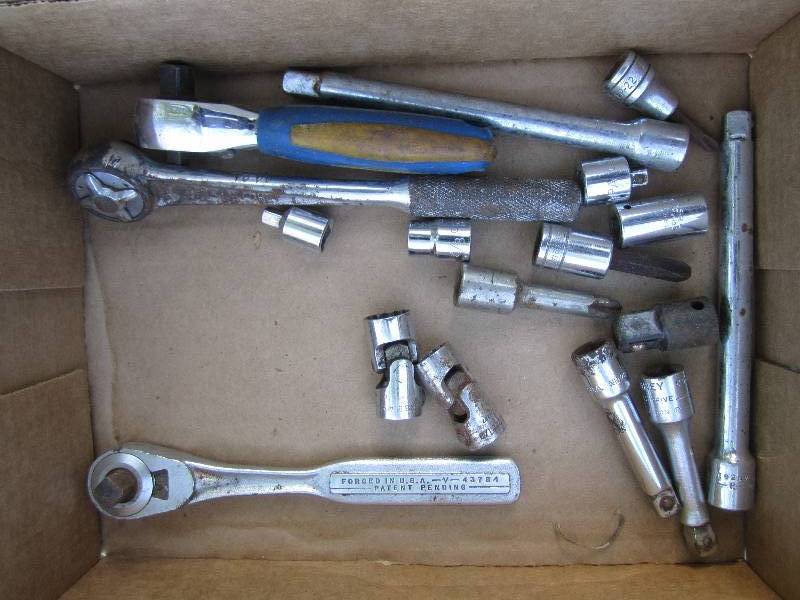 lot 240 image: 38 drive rachets and extensions...